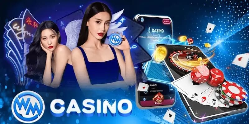 Những trò chơi cá cược tại sảnh WM Casino 789 club