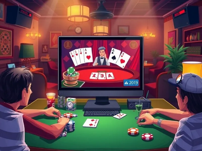 Tôi có thể chơi game bài Poker trực tuyến không?